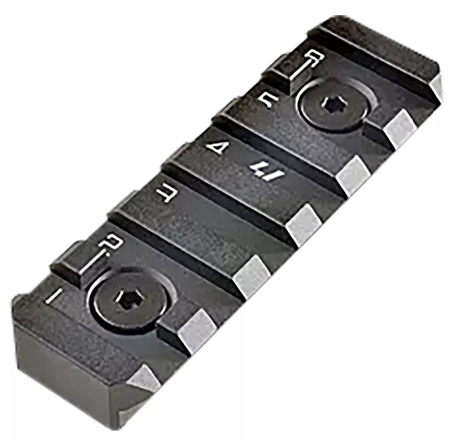 Strike Industries LINKRS6BK MLOK LINK Rail Section- 6 SlotsBlack Anodized