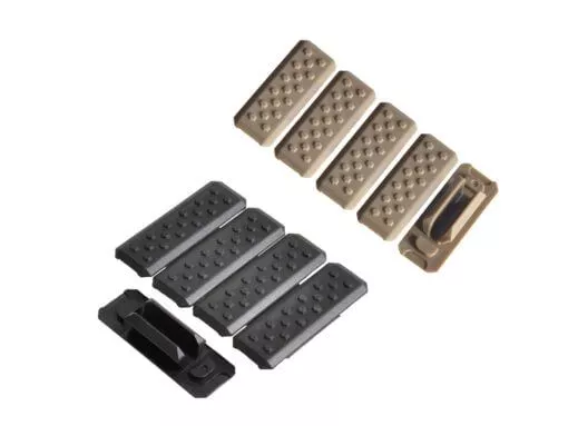 Strike Industries M-LOK Rail Covers – V1 – (Black, FDE)