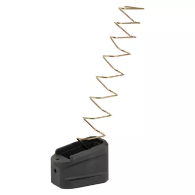 Strike Industries Mag Extension, Extended Aluminum Mag Plate, Black, Fits Glock 19