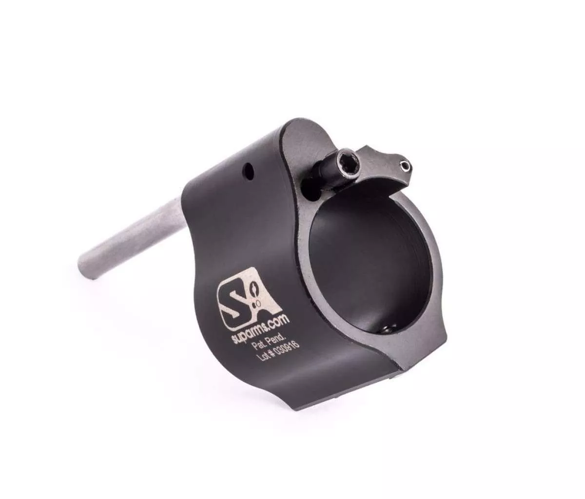 Superlative Arms .875 Adjustable Gas Block – Solid – Melonite – SABO-DI-875SM