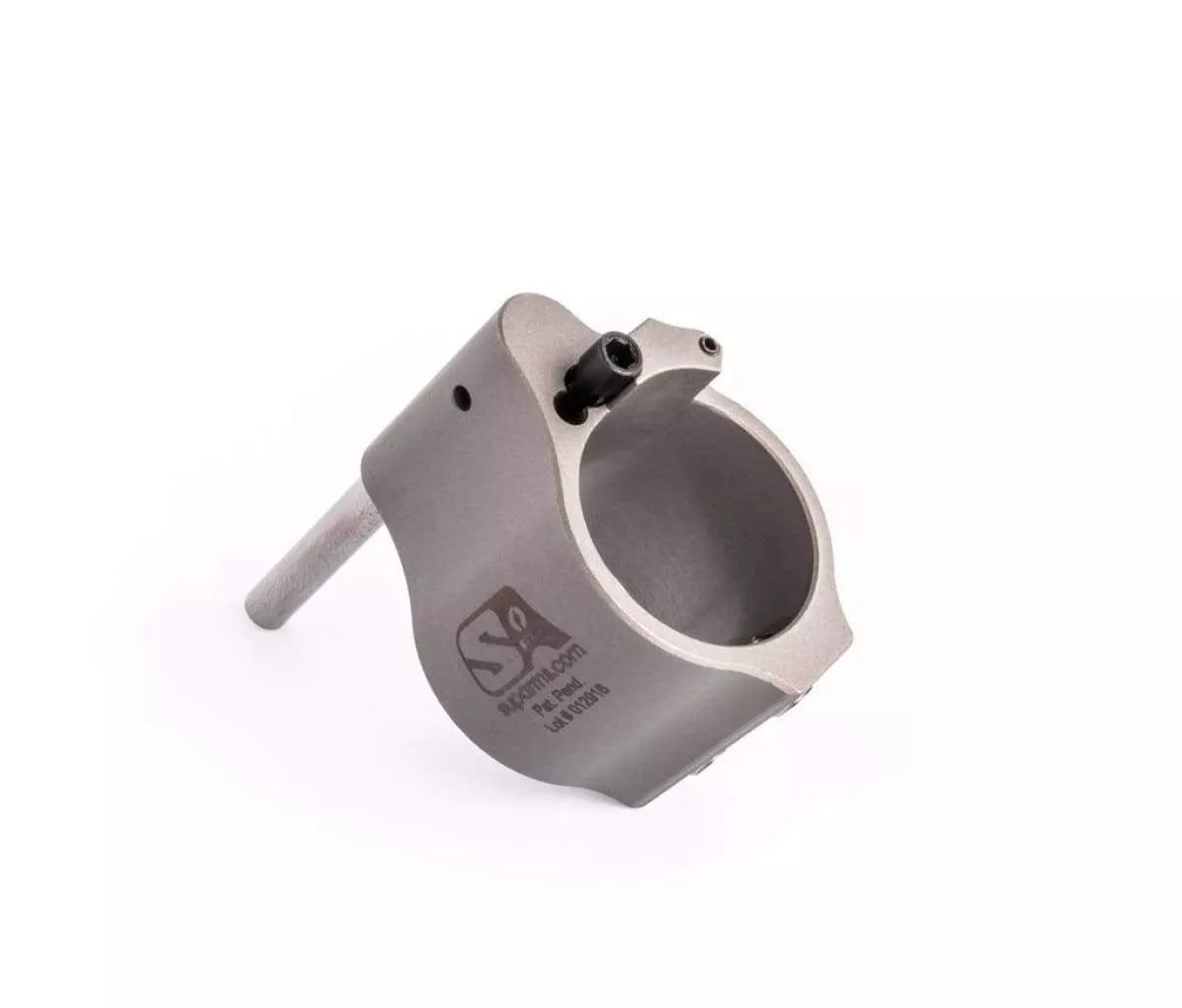 Superlative Arms .875 Adjustable Gas Block – Solid – Stainless – SABO-DI-875SS