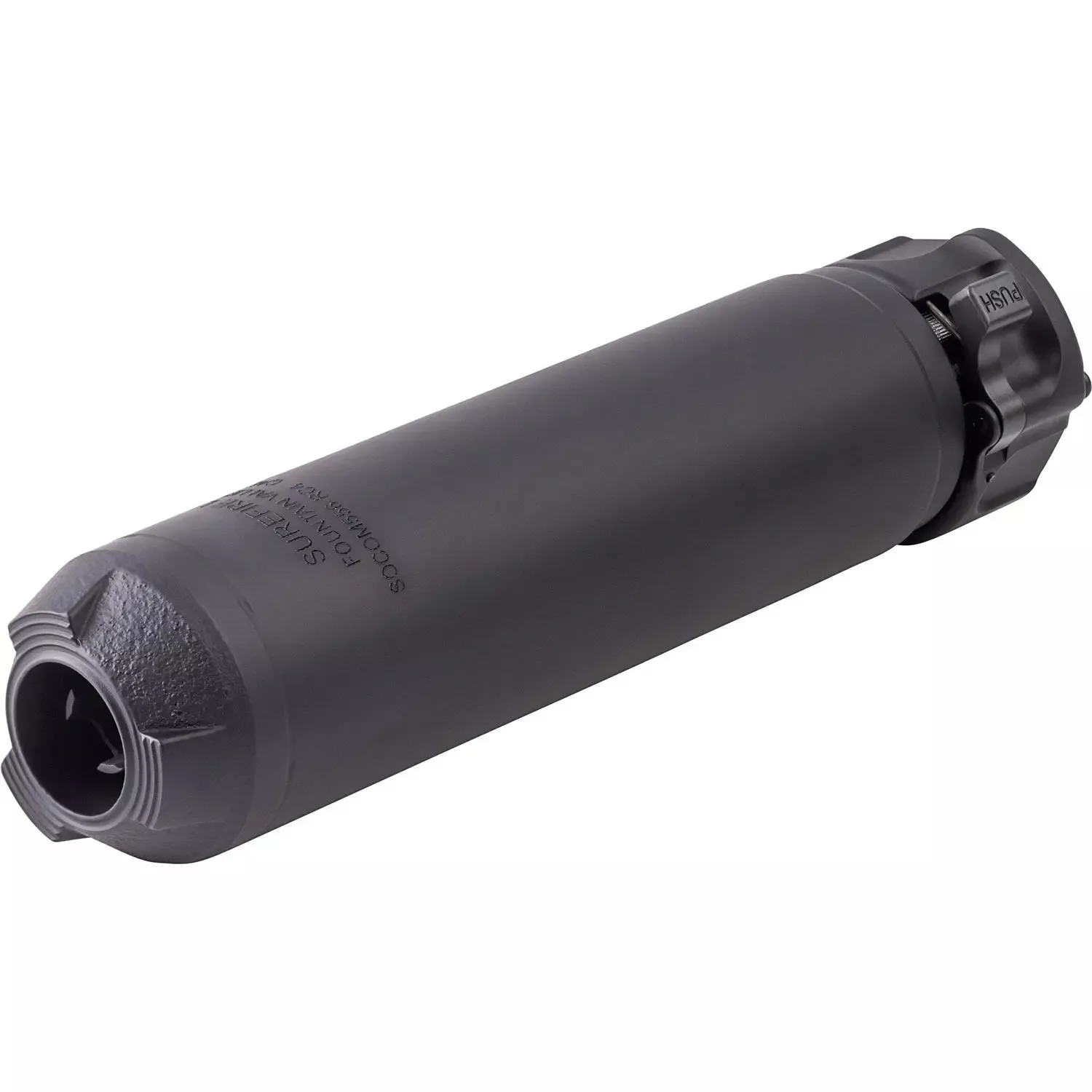 Surefire SOCOM RC4 Quick Attach Low Back Pressure Suppressor 5.56/.223 1.5″ Diam 6.3″ Length Black