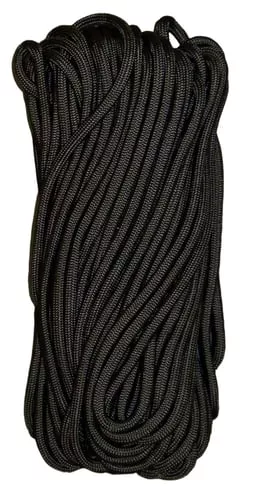 TacShield 550 Cord Paracord 50 ft Black
