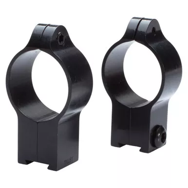 Talley Manufacturing Rimfire Rings - Ring, CZ with 11MM Dovetail, 1" High, Black