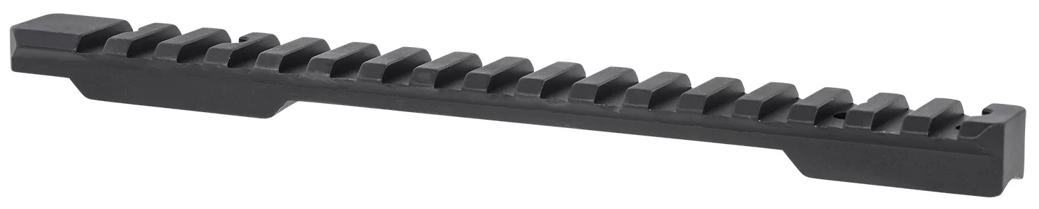 Talley PLM258725 Savage Picatinny RailBlack Anodized Long Action 20 MOA