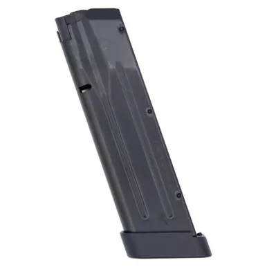 Tanfoglio Magazine, 9MM, 19 Rounds, Black, Fits All Large Frame Tanfoglio