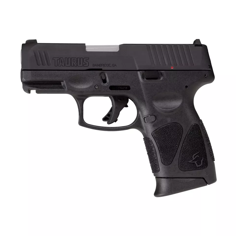 Taurus G3C 9mm Pistol, 3.2" Barrel, 12-Round Capacity, Black Finish