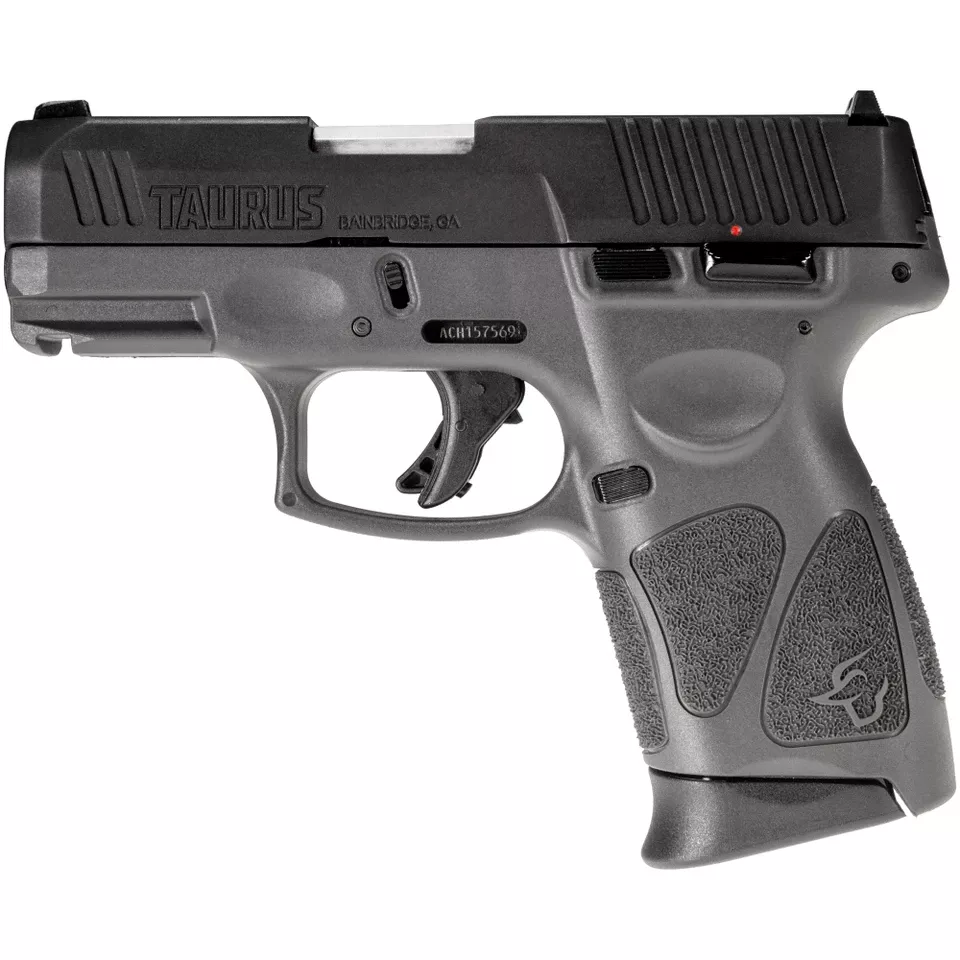 Taurus G3C 9mm Pistol, 3.2" Barrel, 12-Round Capacity, Gray Finish