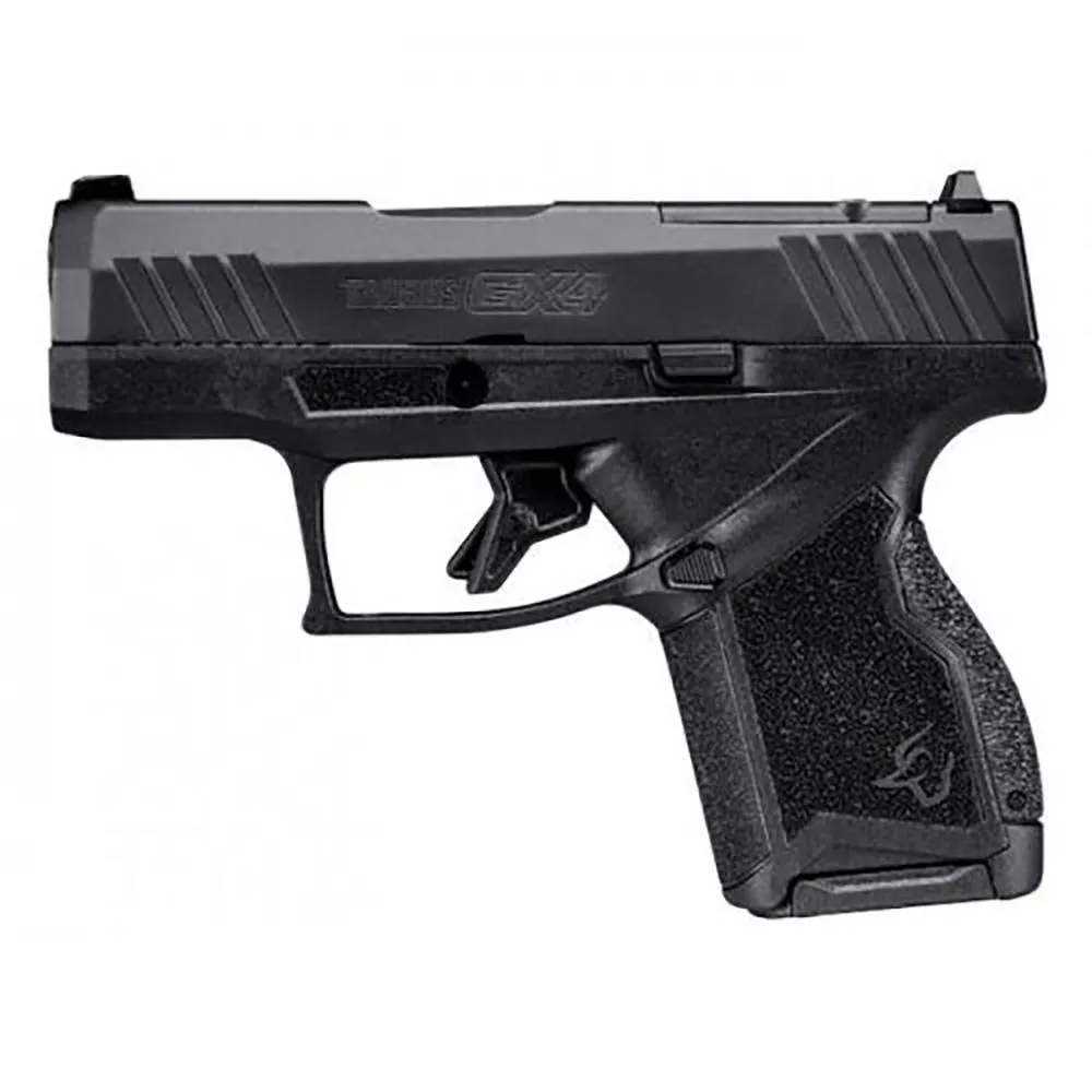 Taurus GX4 Handgun 9mm 11/rd & 13/rd Magazines 3 Barrel Black with Crimson Trace Light