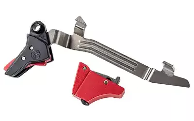 Timney Triggers Alpha Competition Series for Glock Large Gen 3-4 Red