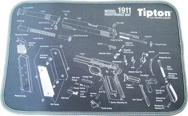 Tipton 1911 Maintenance Mat