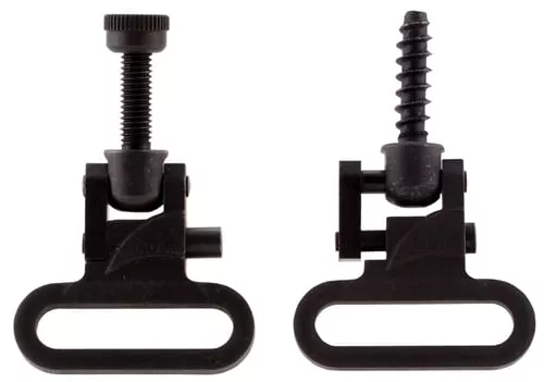 TOC TALON 1" SWIVELS & SCREW SET QUICK RELEASE STEEL BLACK