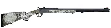 Traditions Nitrofire VAPR .50 Cal Muzzleloader, 26″ Barrel, Veil Alpine/Sniper Grey, Rail and Peep Sight