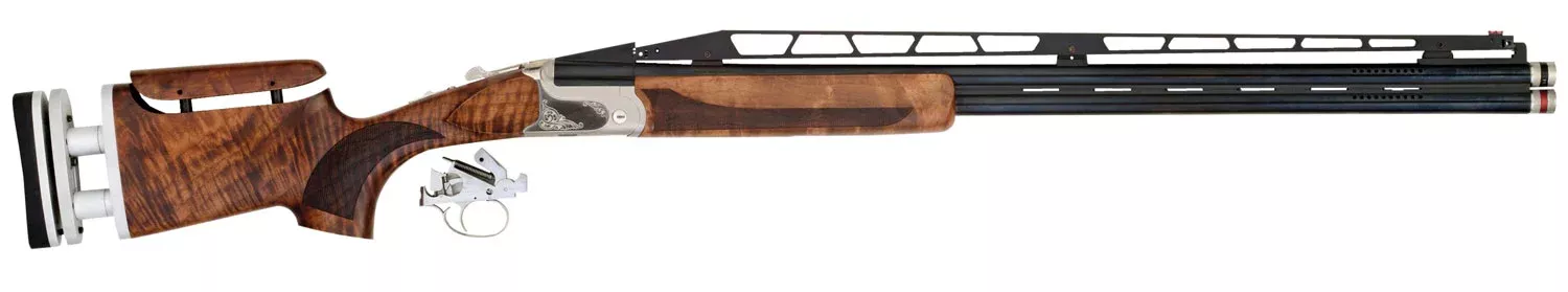 TriStar 35420 TT-15A Deluxe Double Combo 12 Gauge 3″ 32″ 2rd, 3″ 34″ 1rd Adjustable Rib Barrels Silver Rec Walnut Fixed with Adjustable Comb Stock Right Hand (Full Size) Includes 5 Extended MobilChoke