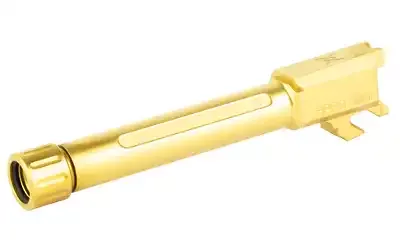 True Precision Springfield Hellcat PRO Threaded Barrel Gold