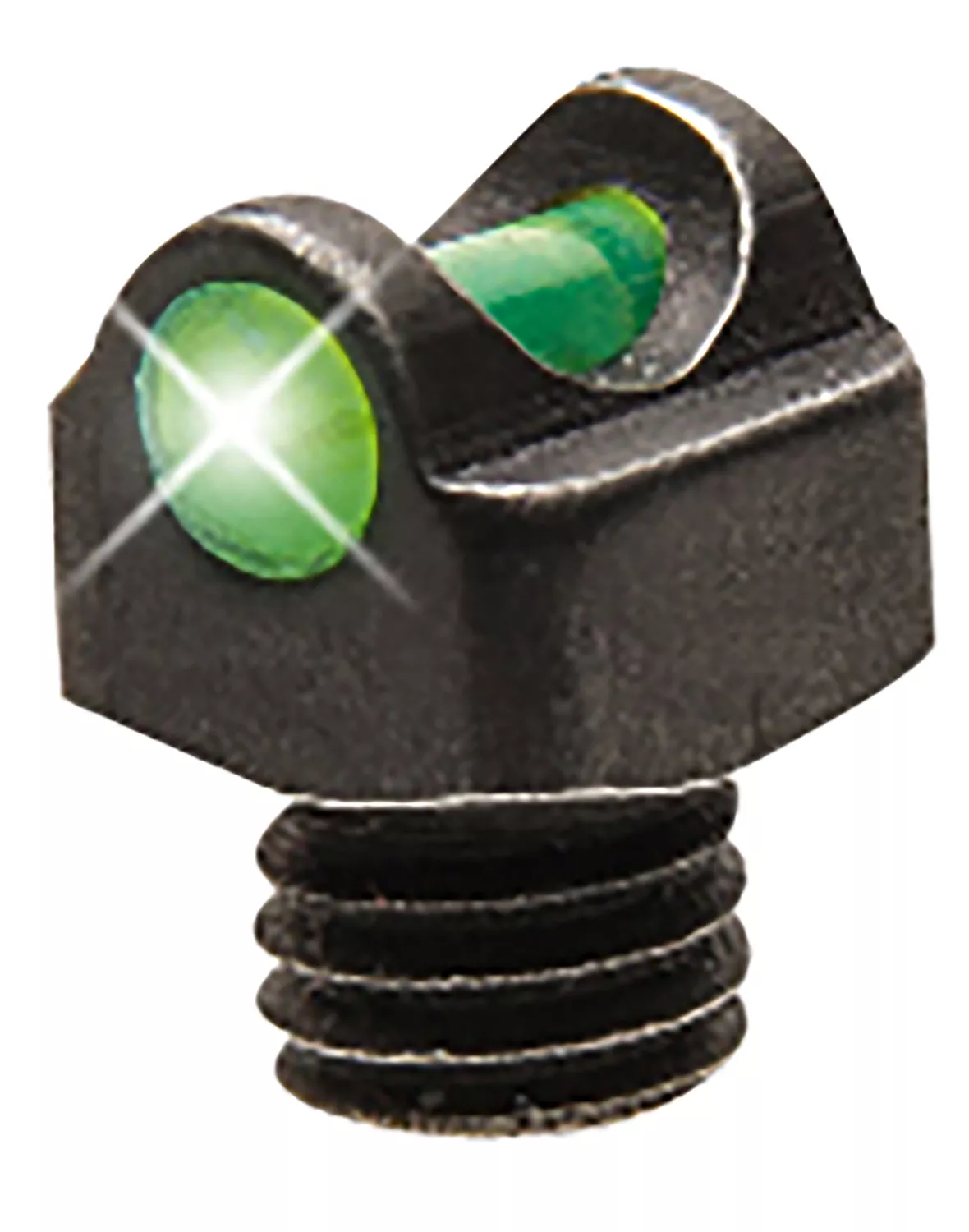TruGlo TGTG954EG StarBrite Deluxe BeadBlack | Green Fiber Optic Front Sight 3mm Threads