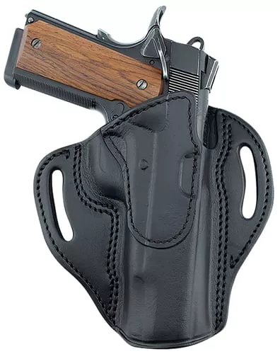 TX 1836 Kydex TXBH3300 CannonOWB, Black Leather, Compatible w/Glock Full Size, Belt Slide Mount, Right Hand