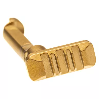 Tyrant CNC Takedown Lever, PVD Finish, Gold, Fits Springfield Hellcat/Hellcat Pro