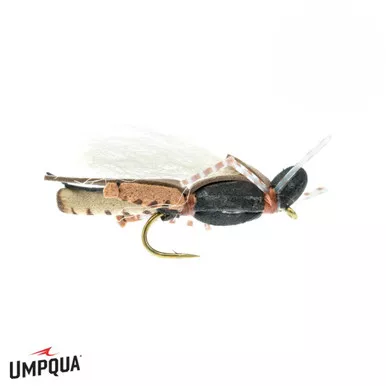 Umpqua Thunder Grass Hopper | Black/Tan | Size 12