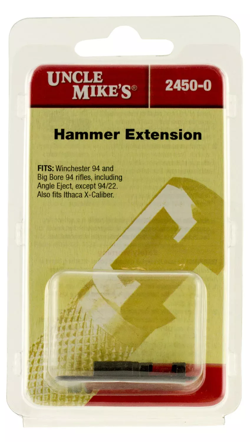 Uncle Mike's 24520 Hammer ExtensionMarlin (1957-1982) Lever Black Steel