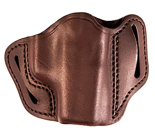 Uncle Mikes-leather(1791) UMOWB1BRWR Outside The WaistbandOWB Size 01 Brown Leather Belt Slide Fits Springfield Hellcat Right Hand