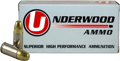 Underwood 9mm Luger +p+ 147 Grain – Fmj 50RD 10BX/cs