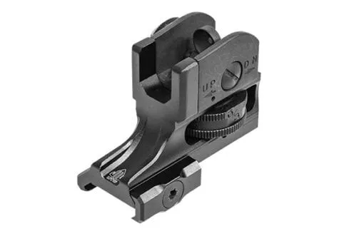 UTG AR-15 Super Slim Fixed Rear Sight, Picatinny, Black – MT-950RS03