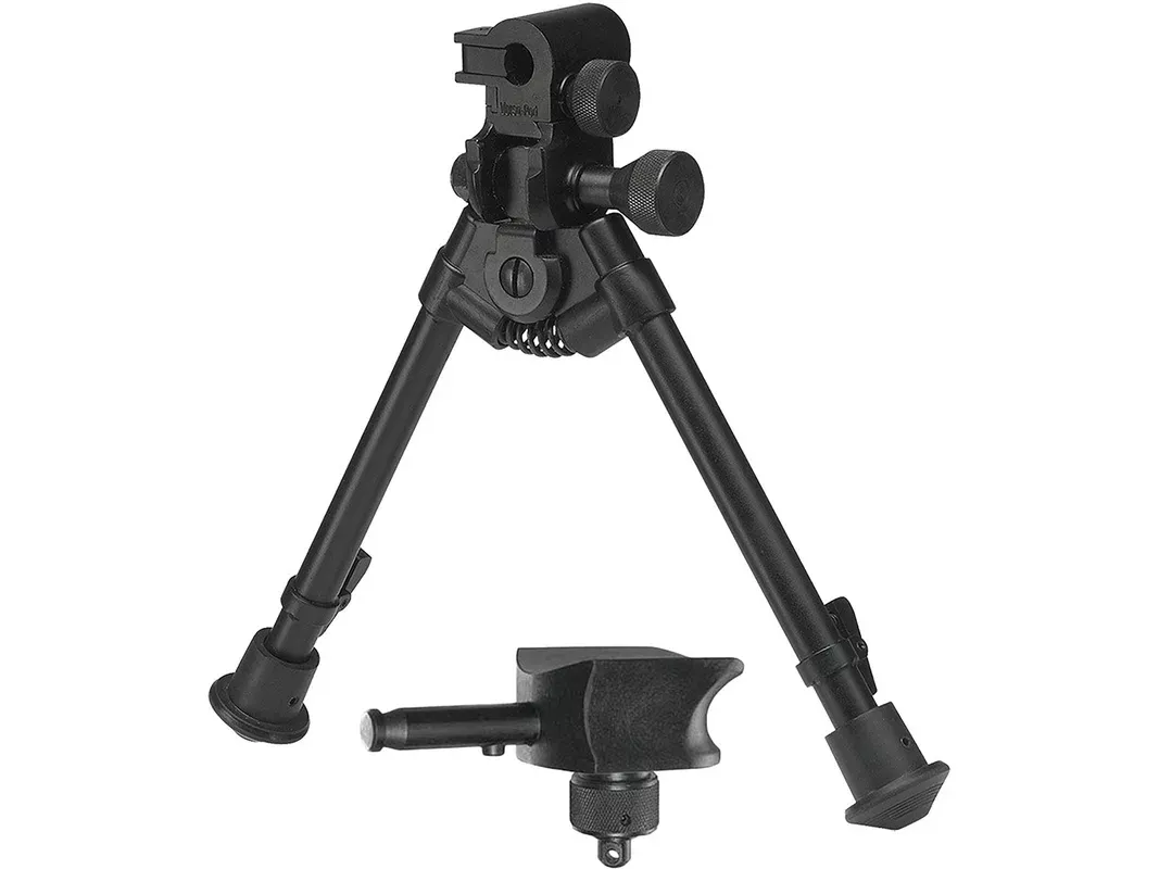 Versa-Pod Model 52 Prone Bipod Sling Swivel Stud Mount 9-12 Inches Black