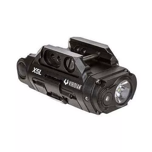 Viridian Weapon TechFALSElogies X5L Gen 3 Universal Mount Green Laser With Tactical Light (500 Lumens) and HD Camera Featur