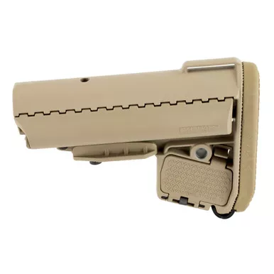 VLTOR Weapon Systems E-MOD Mil-Spec Stock, Fits AR Rifles, Tan Finish AEB-MT