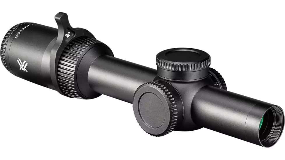 Vortex Strike Eagle 1-8x24mm 30mm EBR-8 FFP Rifle Scope SE-1801, Black – SE-1801