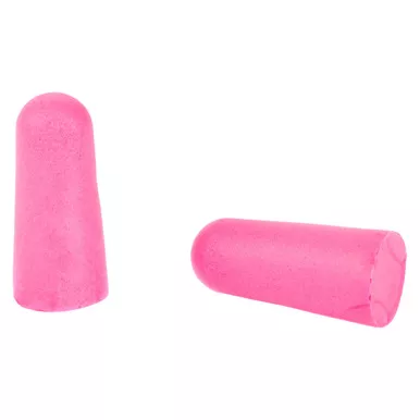 Walker's Ear Plug, Foam, 7 Pairs, Pink, Includes Case