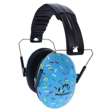 Walker's Folding - Earmuff, Blue