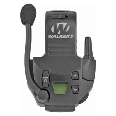 Walker's Razor Walkie Talkie - Electronic Earmuff, Black