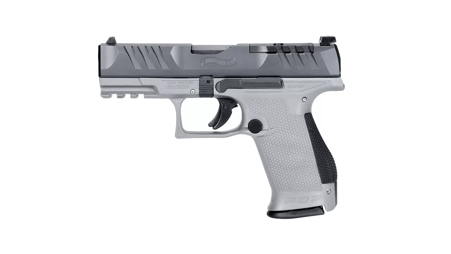 WALTHER ARMS PDP 9MM CPT 4″ BLK/GRY OR 10+1