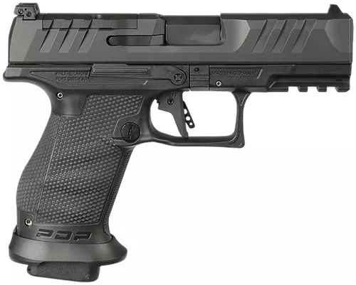 Walther PDP-Pro E Handgun 9mm Luger 10rd Magazines (3) 4 Barrel Black OR