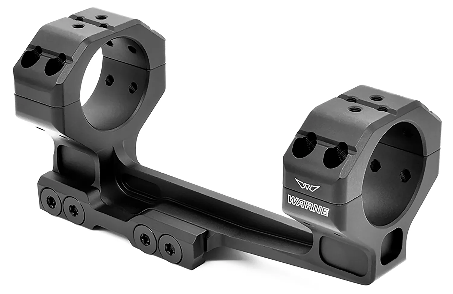 Warne 7825M Precision Cantilever Mount Scope Mount/Ring Combo Black Anodized 34mm0 MOA
