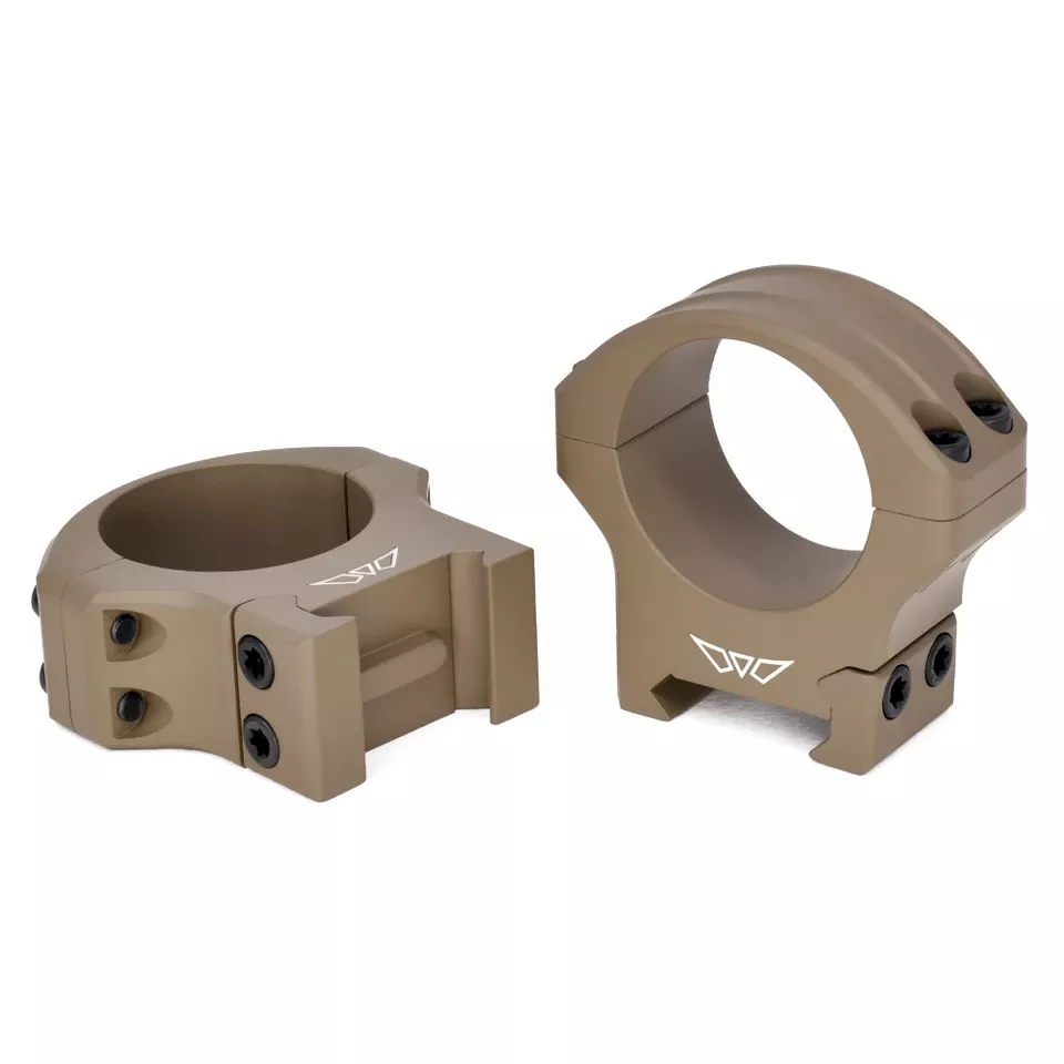 WARNE HYPERLITE 34MM HIGH RINGS DE - Precision Mounting Solution
