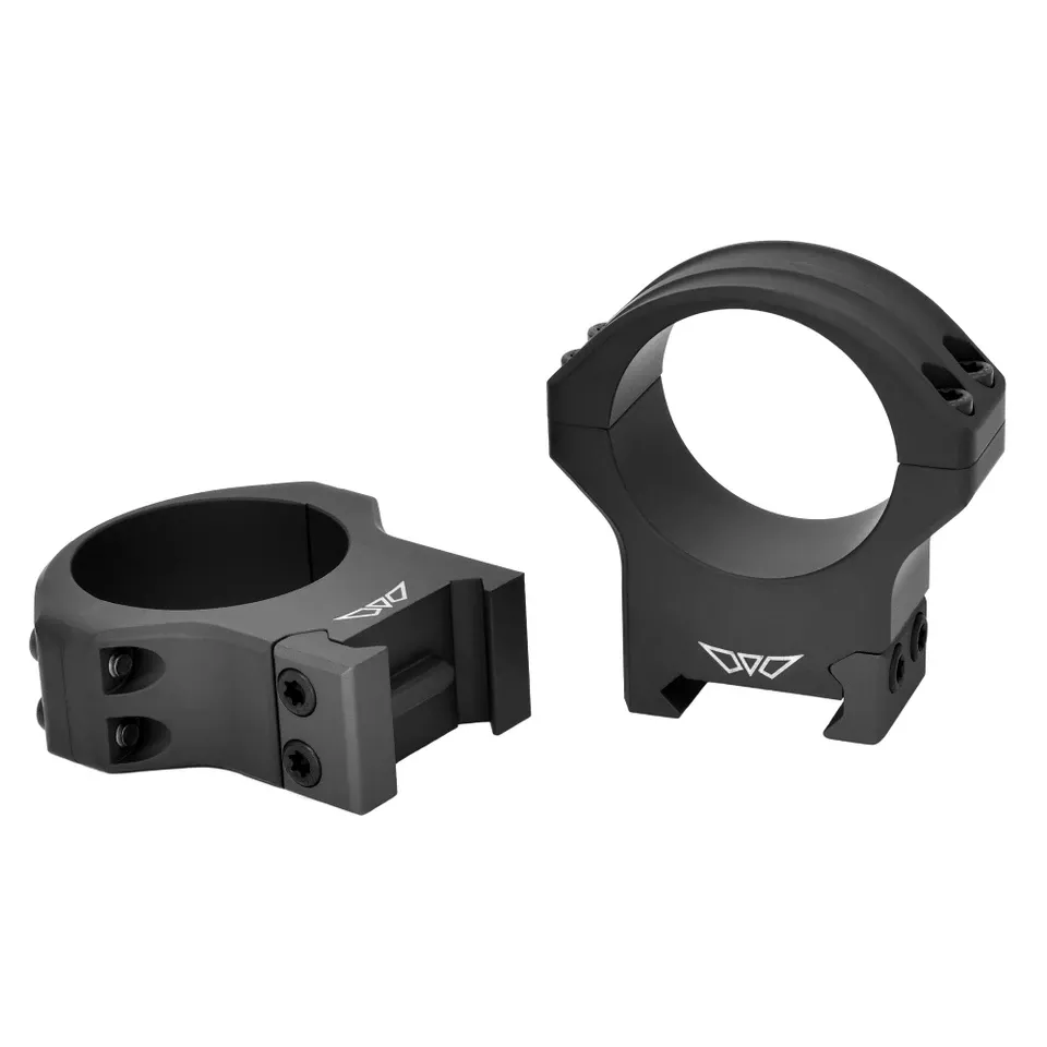 WARNE HYPERLITE 34MM HIGH SCOPE MOUNT RINGS