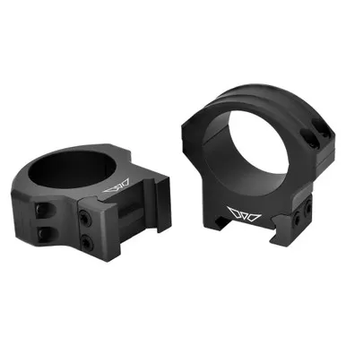 Warne HyperLite Rings - Ring, 30mm Medium, Black