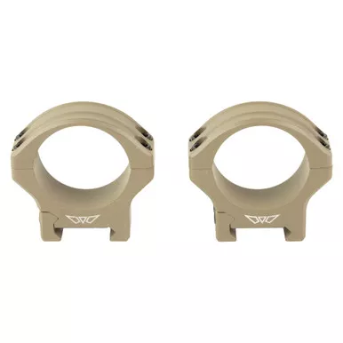 Warne HyperLite Rings - Ring, Picatinny, 34mm Low, Flat Dark Earth