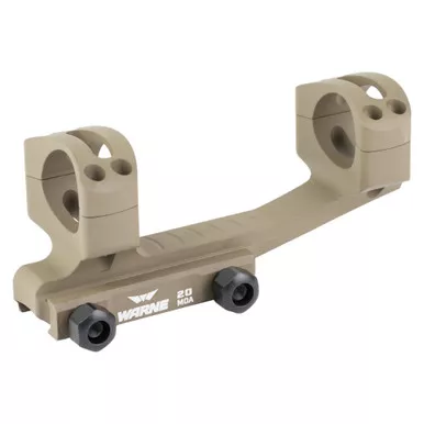 Warne Skeletonized - Mount, Picatinny, 1", Flat Dark Earth