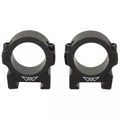 Warne Vapor Horizontal, 30mm, Low Rings, Matte Finish, Black, Fits Picatinny V613M