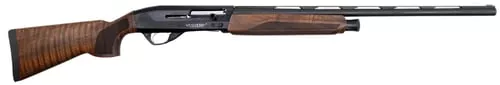 Weatherby EUC22024PGM Element II Upland Compact 20 Gauge Semi-Auto 3″ 2+1 24″ Black Vent Rib Bore Barrel, Black Receiver, Fixed Walnut Stock