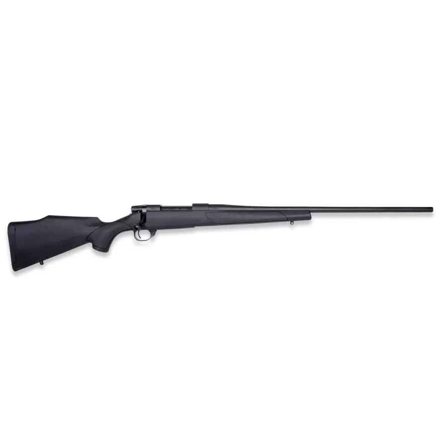 Weatherby Vanguard Obsidian Rifle 6.5 Creedmoor 4rd Magazine 22″ 1/2×28 Threaded Barrel Black Synthetic Stock