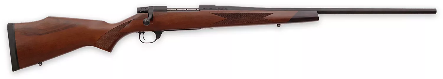 Weatherby VDT257WR4T Vanguard Sporter Full Size 257 Wthby Mag 3+124" Bead Blasted Blued #2 Threaded Barrel, Matte Blued Drilled & Tapped Steel Receiver, Grade A Turkish Walnut Monte Carlo Stock