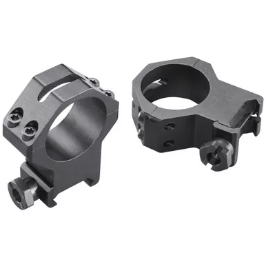 Weaver 4 Hole Tactical, 30mm Extra High Rings, Fits Picatinny, Matte Finish, Black 48367