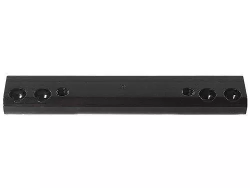 Weaver Detachable Side Mount Aluminum Scope Base – Matte Black – #2 – Krag