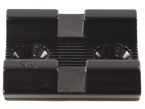 Weaver Standard Top Mount Aluminum Scope Base – Gloss Black – #54 – FRONT/REAR Browning Colt Springfield