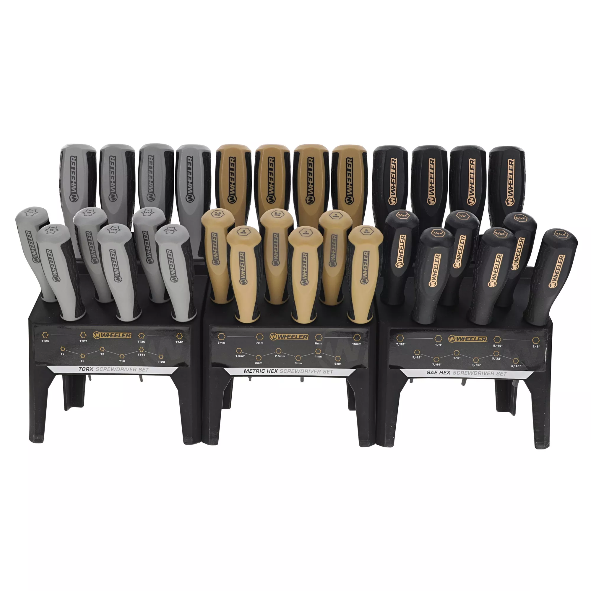 WH 30 PIECE HEX/TORX BENCHTOP SCREWDRIVER